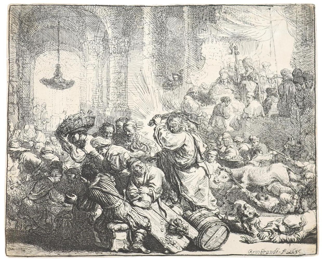Große Abbildung Nr.1: 143-4388 Rembrandt, Harmensz van Rijn: (Künstlergraphik)