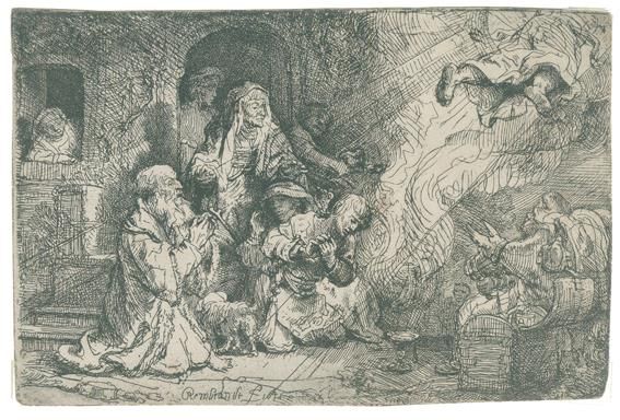 Große Abbildung Nr.1: 143-4392 Rembrandt, Harmensz van Rijn: (Künstlergraphik)