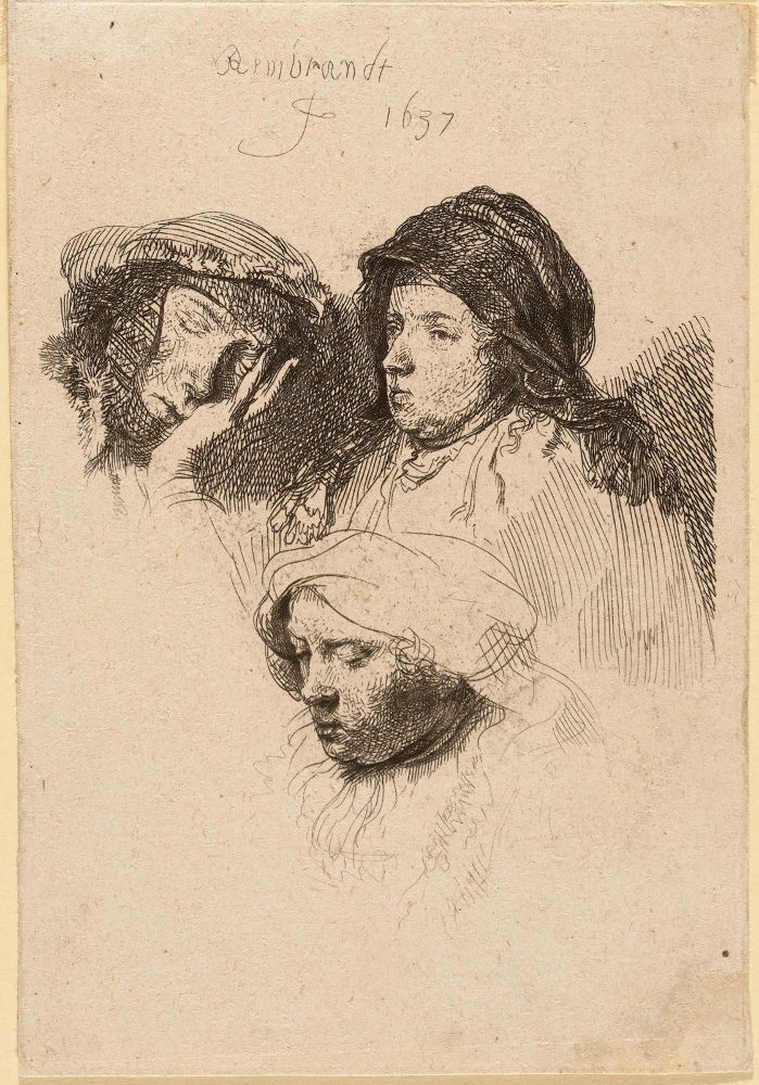 Große Abbildung Nr.1: 143-4397 Rembrandt, Harmensz. van Rijn: (Künstlergraphik)
