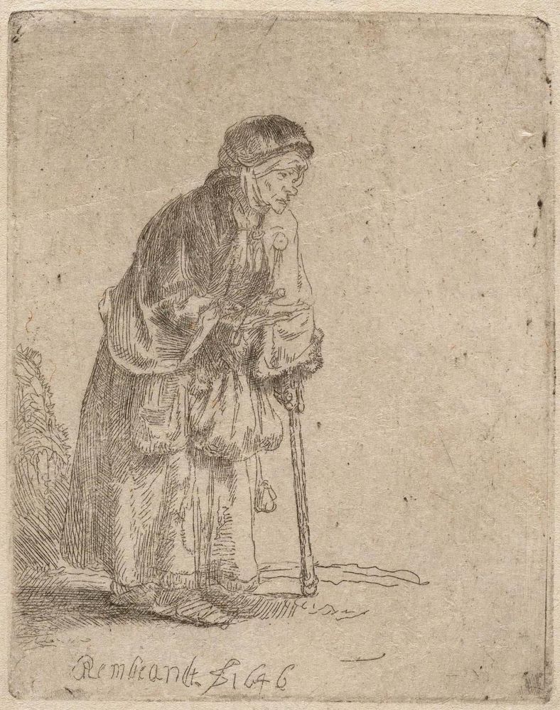 Große Abbildung Nr.1: 143-4398 Rembrandt, Harmensz. van Rijn: (Künstlergraphik)