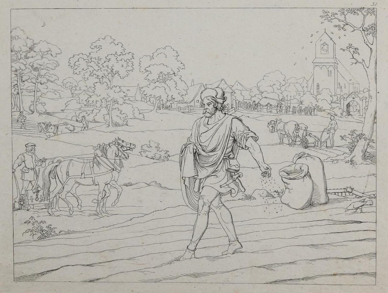 Große Abbildung Nr.1: 143-4402 Retzsch, Moritz: (Künstlergraphik)