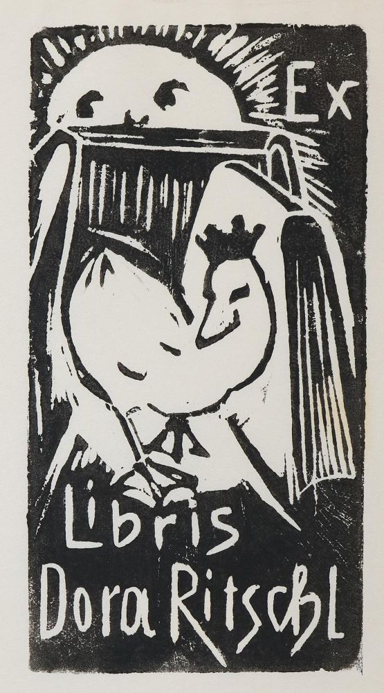 Große Abbildung Nr.1: 143-4412 Ritschl, Otto: (Künstlergraphik)