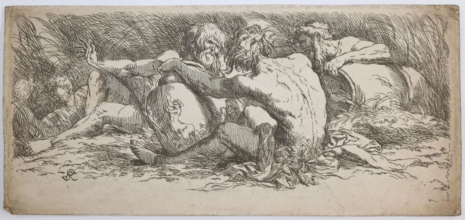 Große Abbildung Nr.1: 143-4426 Rosa, Salvator: (Künstlergraphik)
