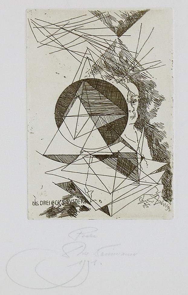 Große Abbildung Nr.107: 143-4430 Rückgänge: (Künstlergraphik)