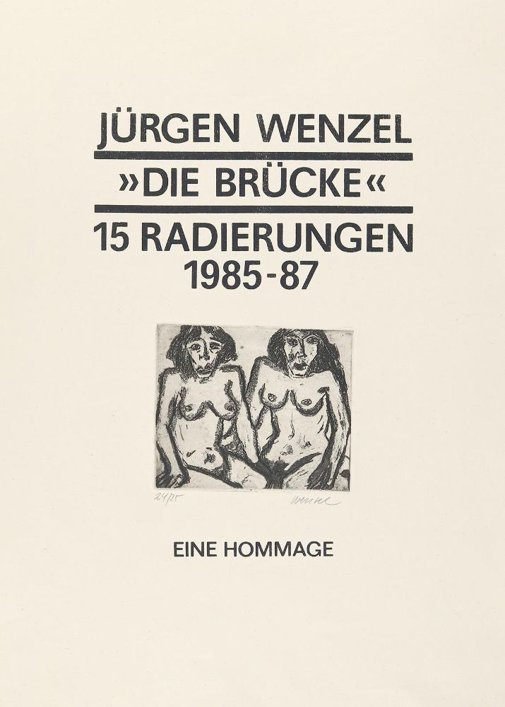 Große Abbildung Nr.23: 143-4430 Rückgänge: (Künstlergraphik)