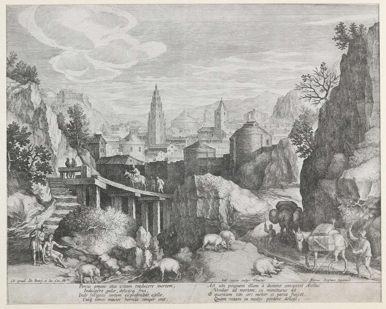 Große Abbildung Nr.1: 143-4444 Sadeler, Johannes: (Künstlergraphik)