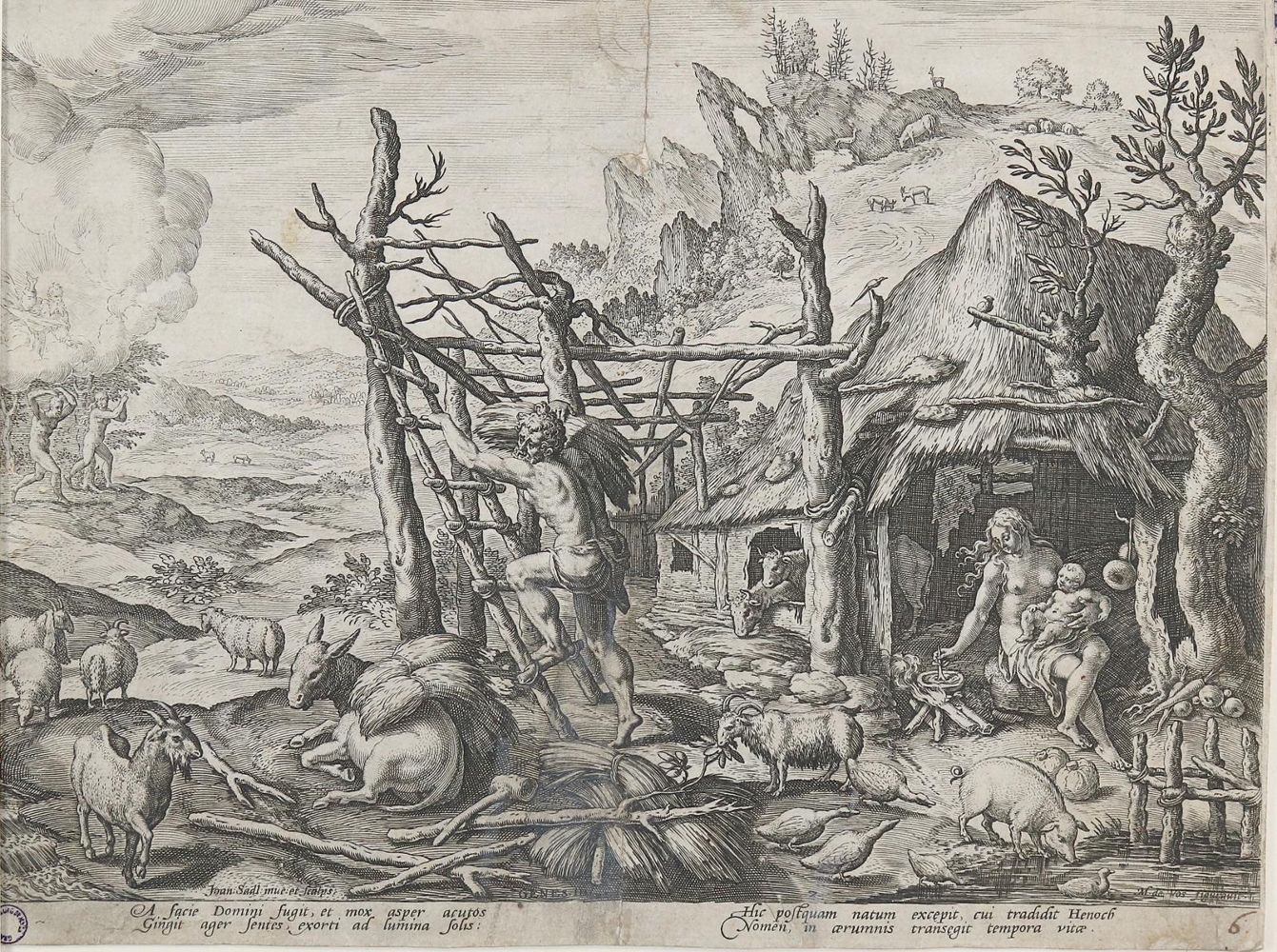 Große Abbildung Nr.1: 143-4446 Sadeler, Johannes: (Künstlergraphik)