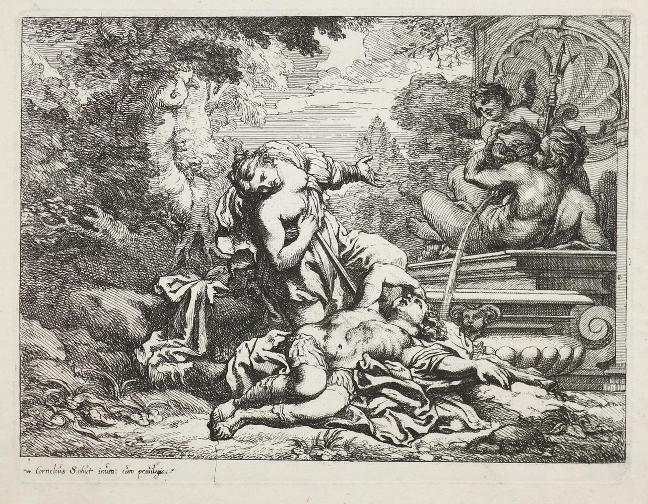 Große Abbildung Nr.1: 143-4478 Schut, Cornelius: (Künstlergraphik)