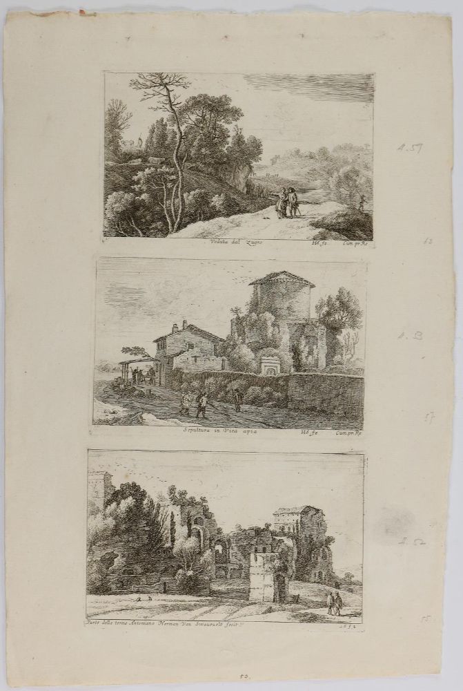 Große Abbildung Nr.3: 143-4524 Swanefelt, Hermann van: (Künstlergraphik)
