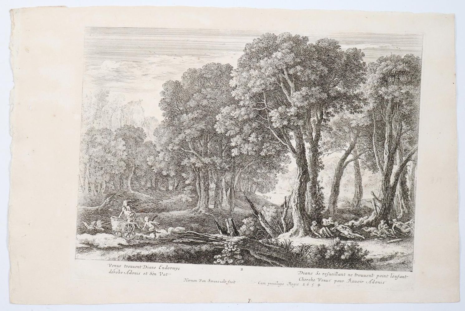Große Abbildung Nr.3: 143-4525 Swanefelt, Hermann van: (Künstlergraphik)