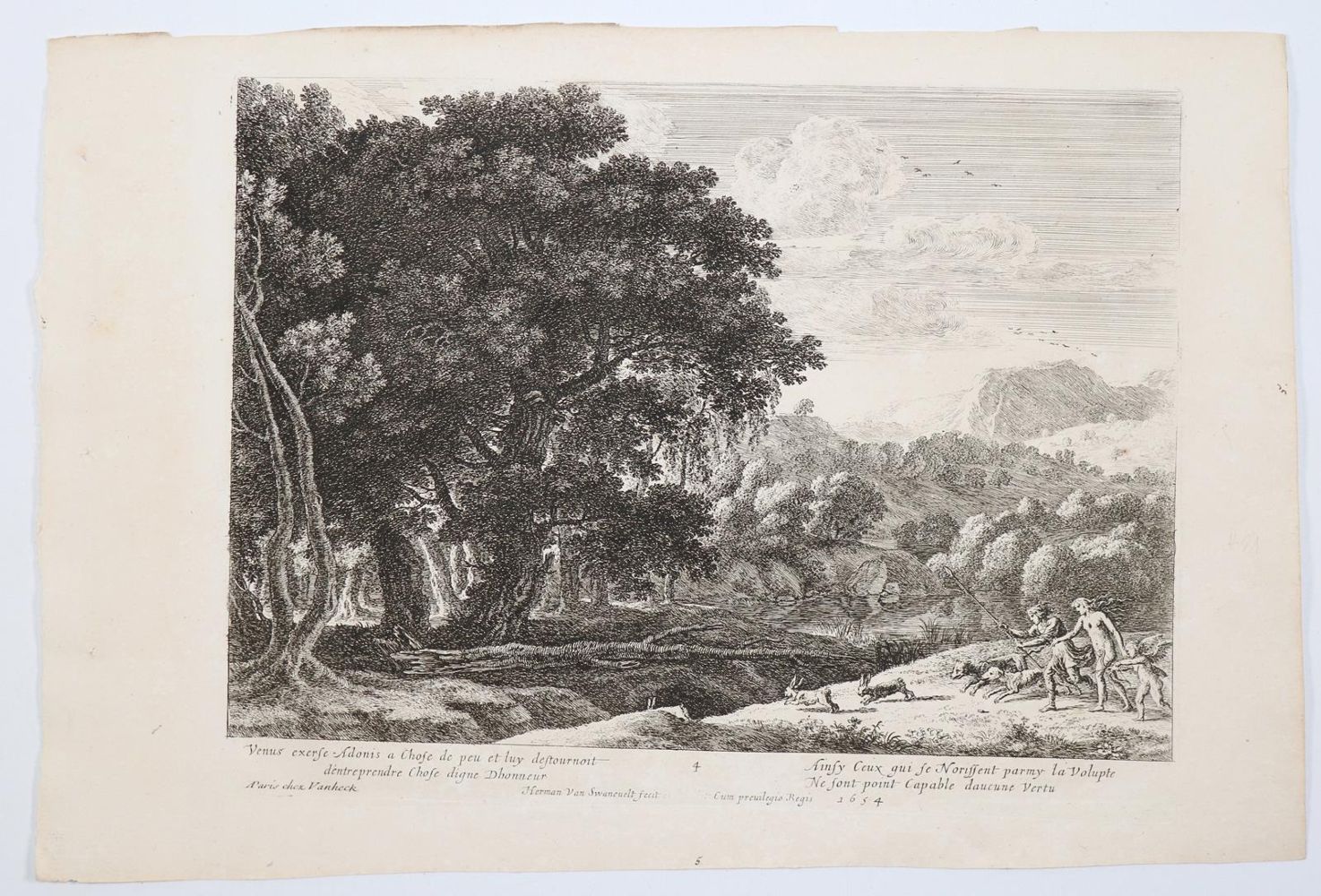 Große Abbildung Nr.7: 143-4525 Swanefelt, Hermann van: (Künstlergraphik)