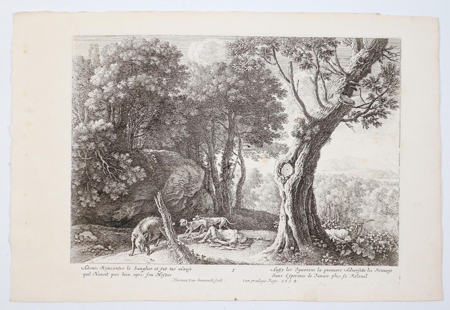 Große Abbildung Nr.9: 143-4525 Swanefelt, Hermann van: (Künstlergraphik)