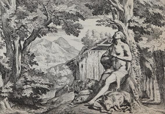 Große Abbildung Nr.1: 143-4536 Testa, Pietro: (Künstlergraphik)