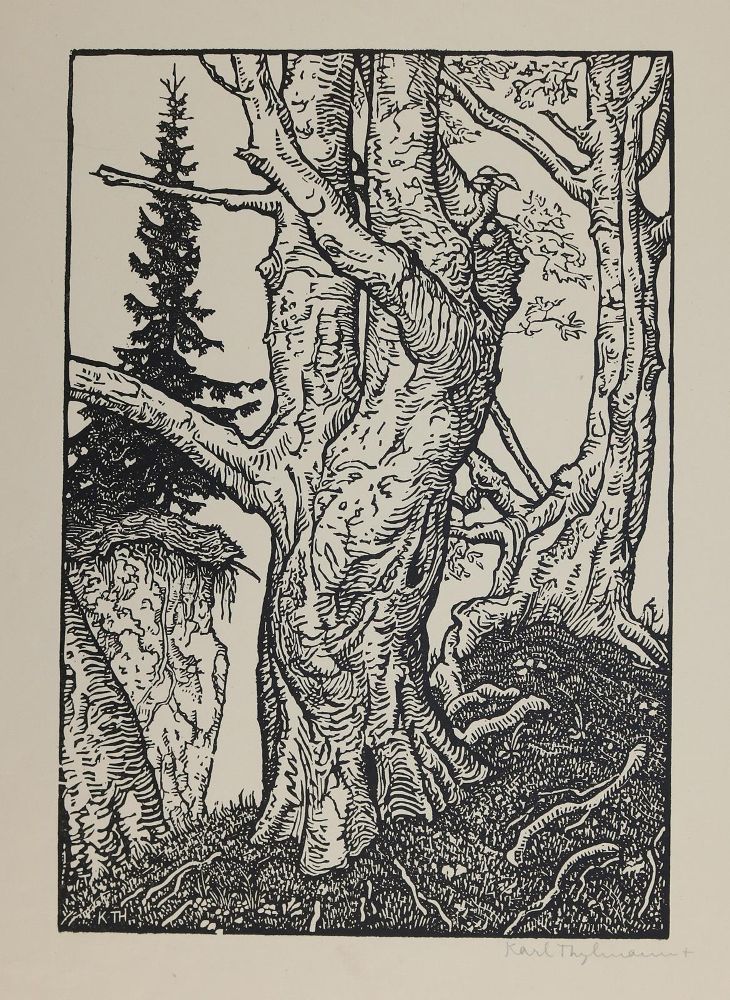 Große Abbildung Nr.2: 143-4541 Thylmann, Karl: (Künstlergraphik)