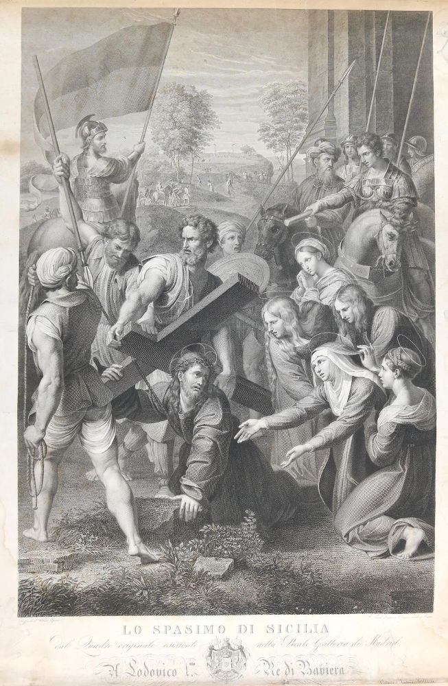 Große Abbildung Nr.1: 143-4554 Toschi,P. nach Raffael.: (Künstlergraphik)