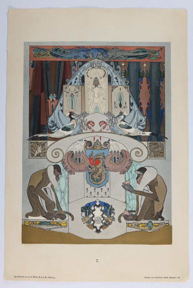 Große Abbildung Nr.6: 143-4562 Uhler, Heinrich: (Künstlergraphik)