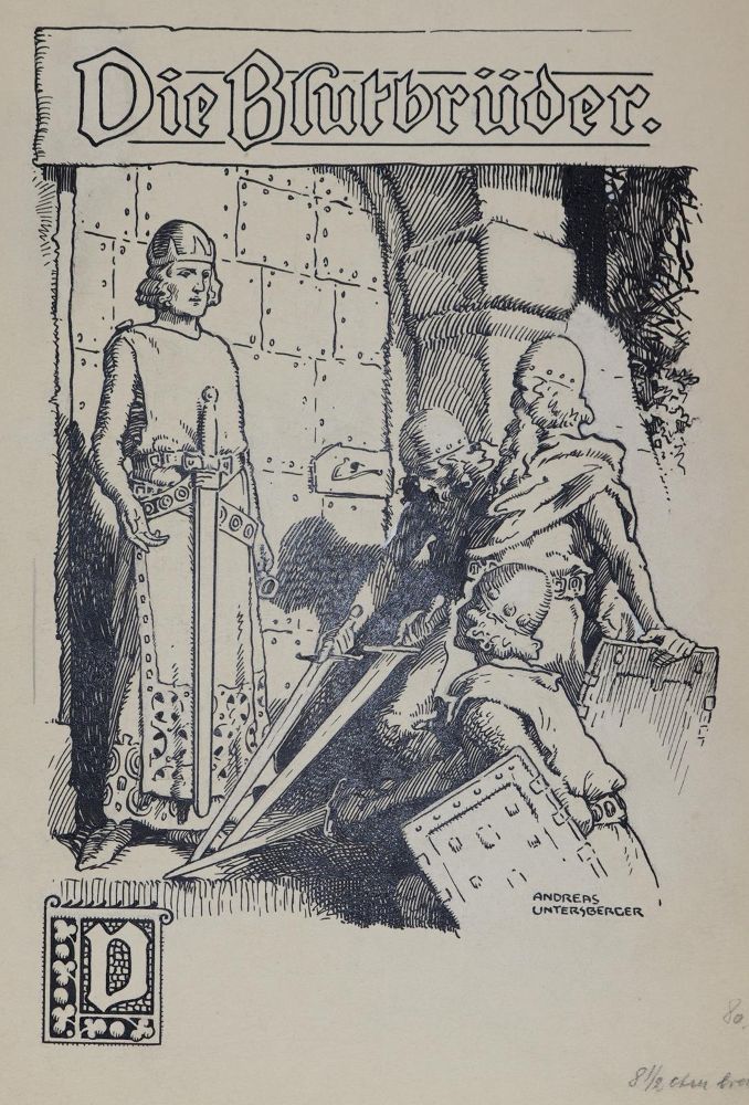 Große Abbildung Nr.7: 143-4580 Unterberger, Andreaas: (Künstlergraphik)