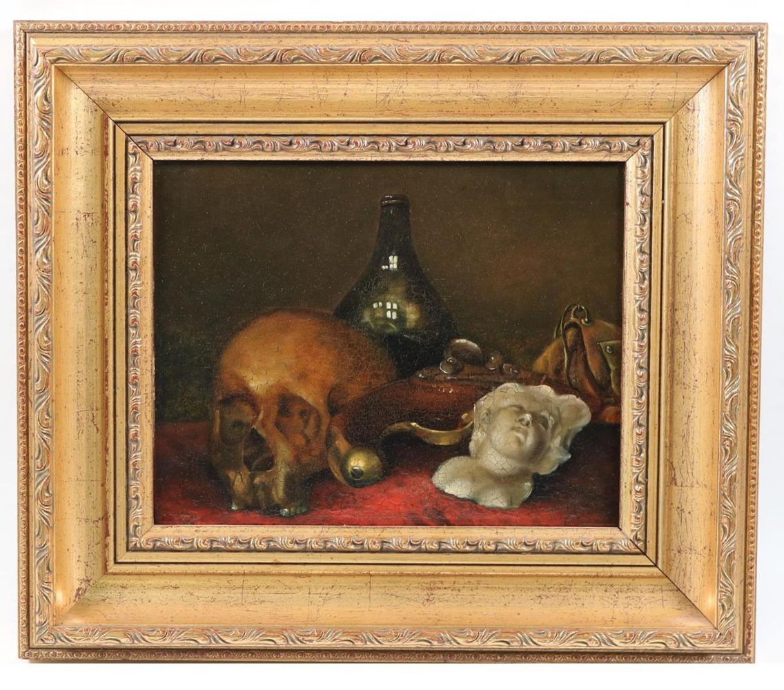 Große Abbildung Nr.2: 143-4582 Vanitas-Stillleben.: (Künstlergraphik)