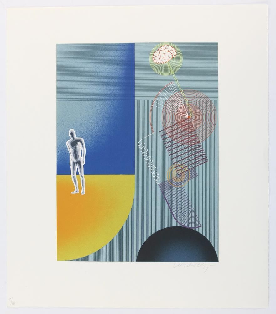 Große Abbildung Nr.1: 143-4585 Vasarely, Victor von: (Künstlergraphik)