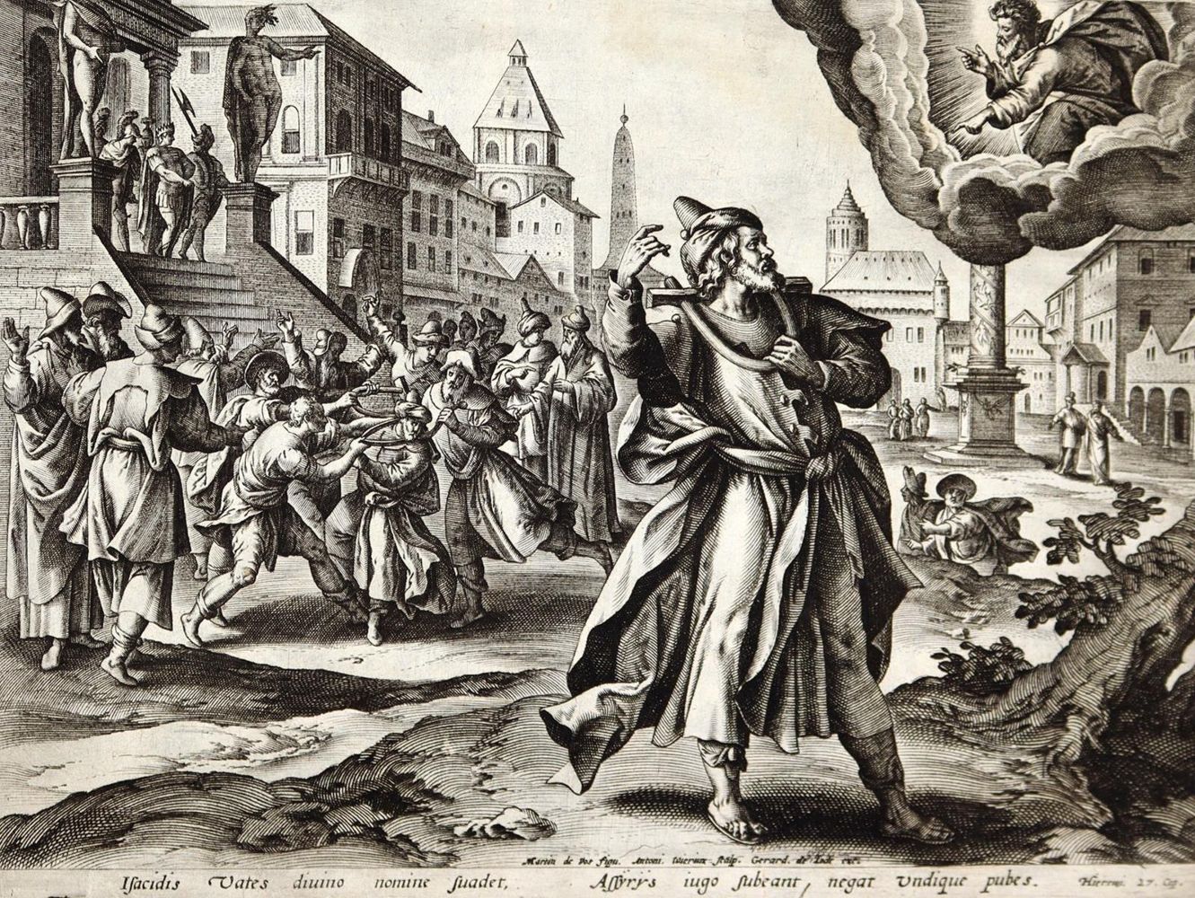 Große Abbildung Nr.1: 143-4595 Vos, Marten de: (Künstlergraphik)
