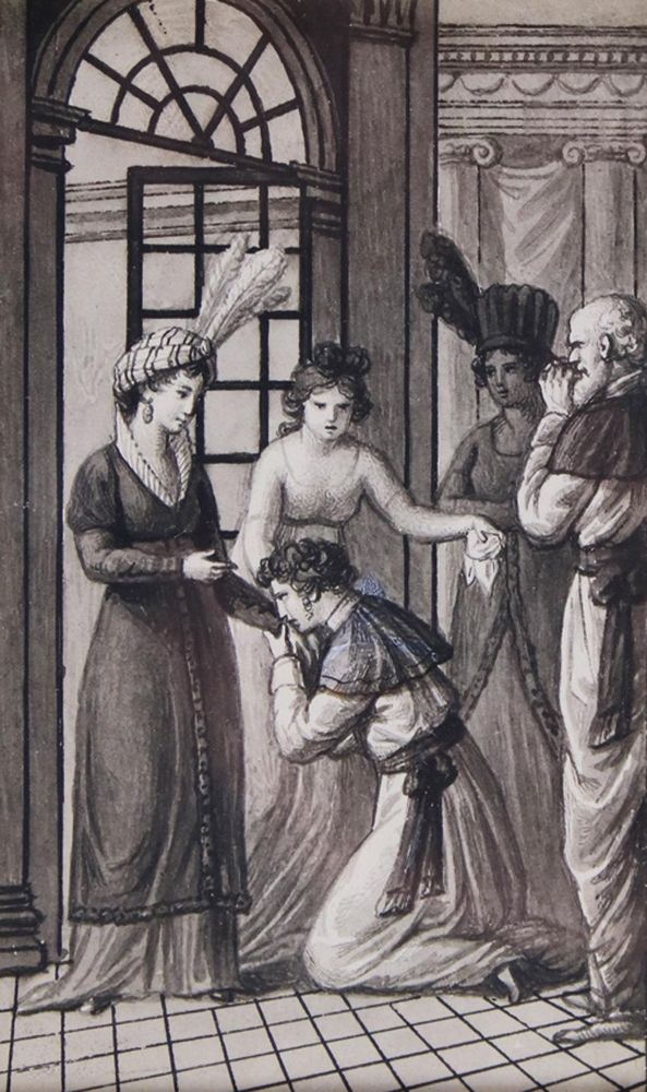 Große Abbildung Nr.1: 143-4597 Wächter, Eberhard Georg Friedrich: (Künstlergraphik)