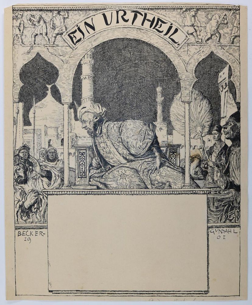 Große Abbildung Nr.2: 143-4642 Zeichnungen.: (Künstlergraphik, Zeichnungen)