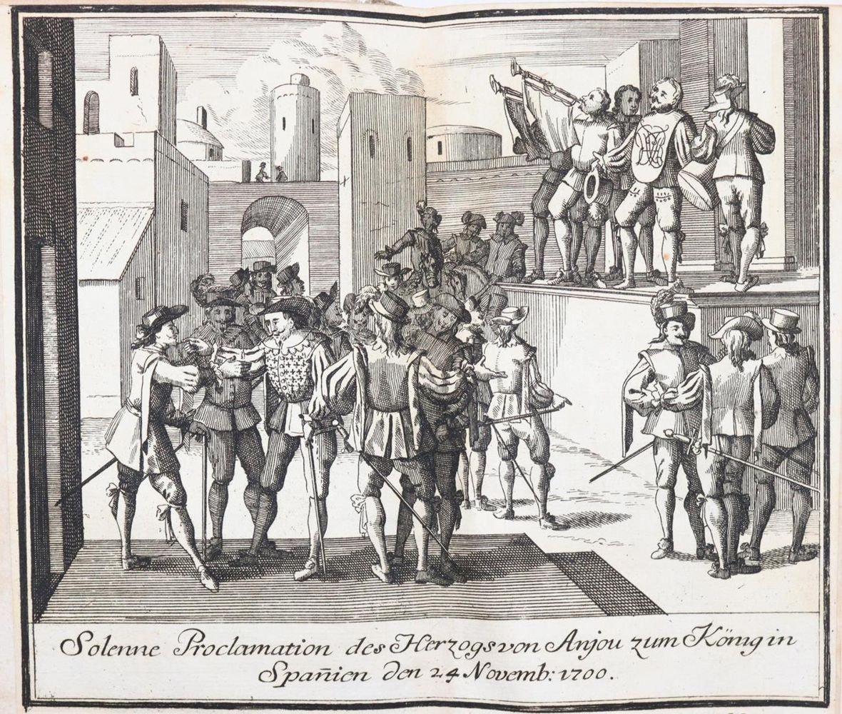 Große Abbildung Nr.3: 143-465 Spanischer Erbfolgekrieg.: (Militaria)