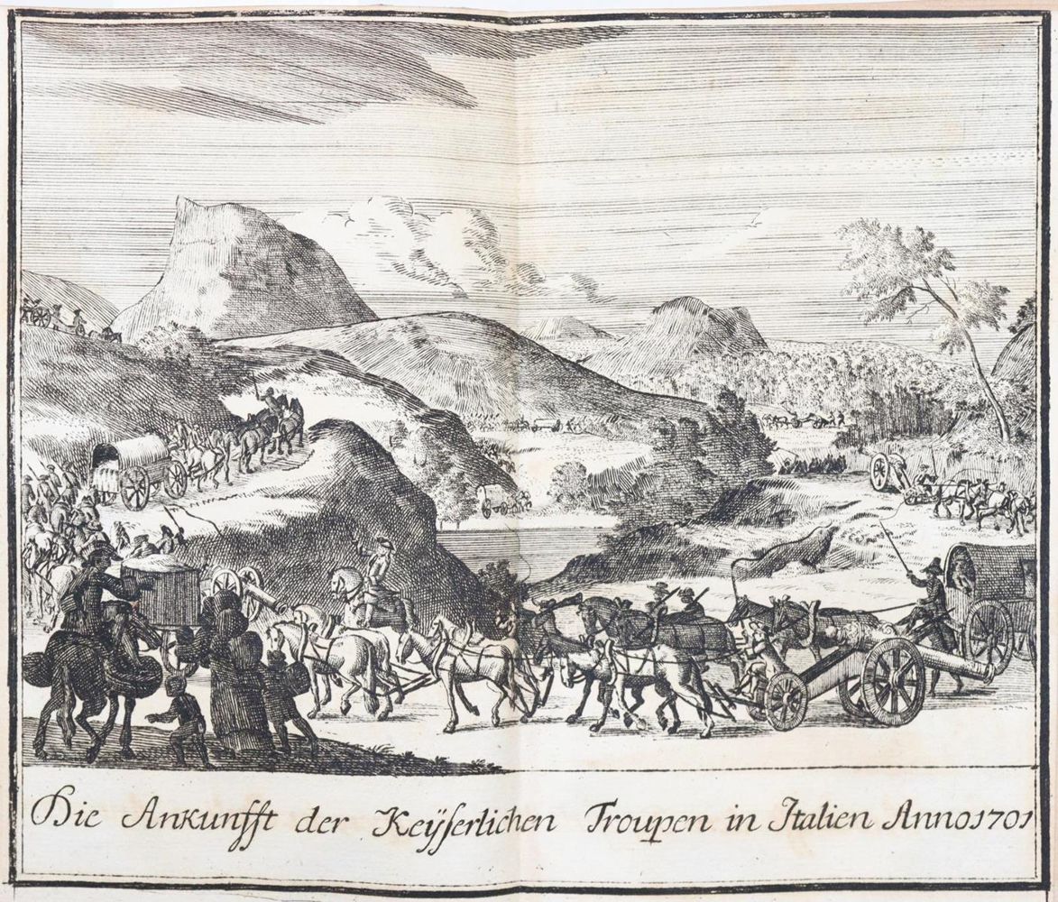 Große Abbildung Nr.5: 143-465 Spanischer Erbfolgekrieg.: (Militaria)