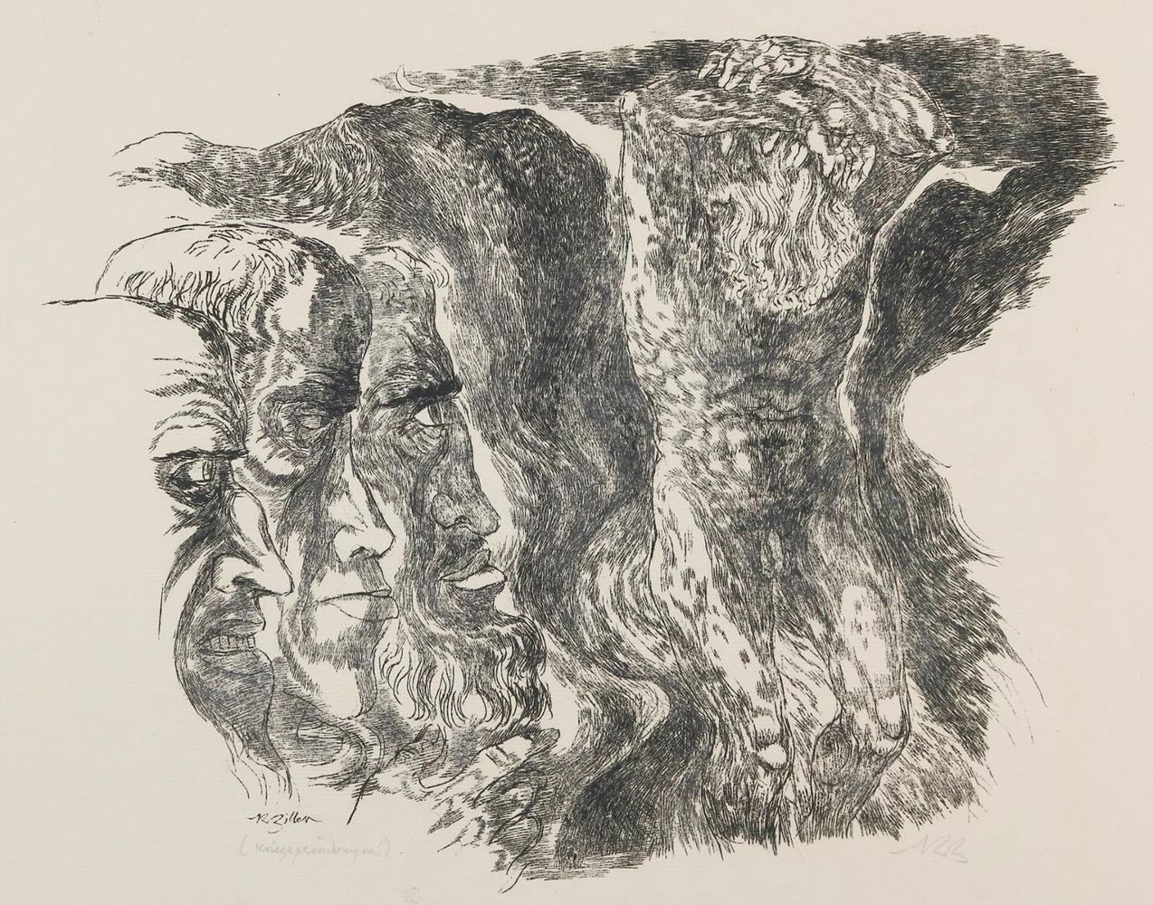Große Abbildung Nr.1: 143-4655 Ziegler, Richard: (Künstlergraphik)