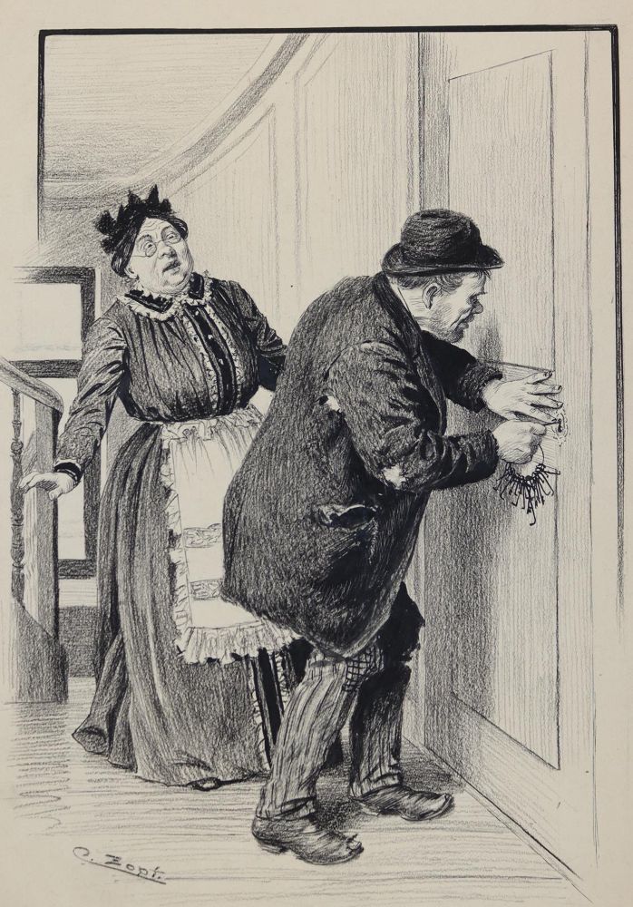 Große Abbildung Nr.4: 143-4663 Zopf, Carl: (Künstlergraphik)