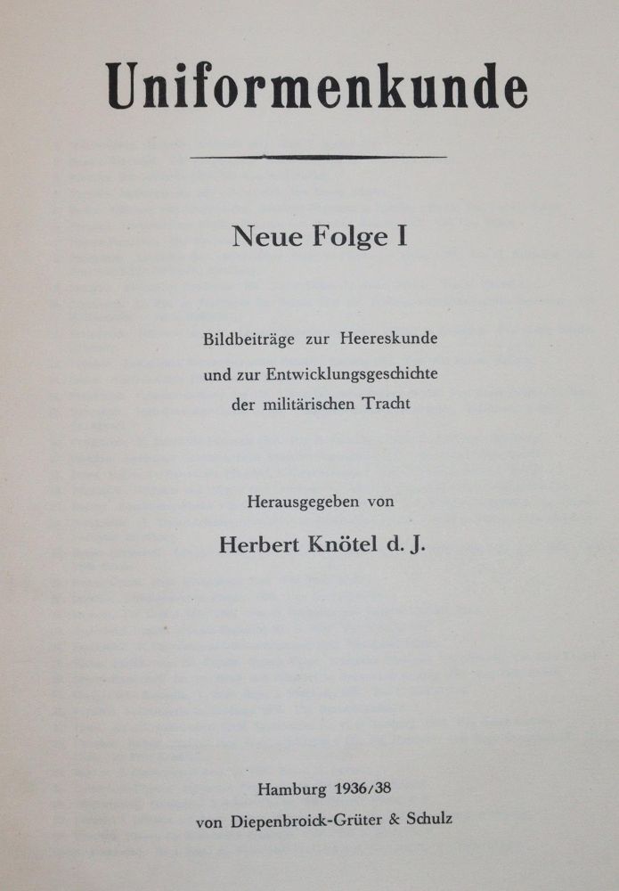 Große Abbildung Nr.1: 143-468 Knötel,H.: (Militaria, Uniformen)