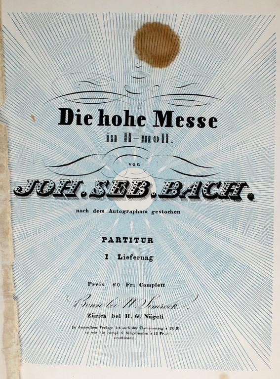 Große Abbildung Nr.1: 143-473 Bach,J.S.: (Musik)