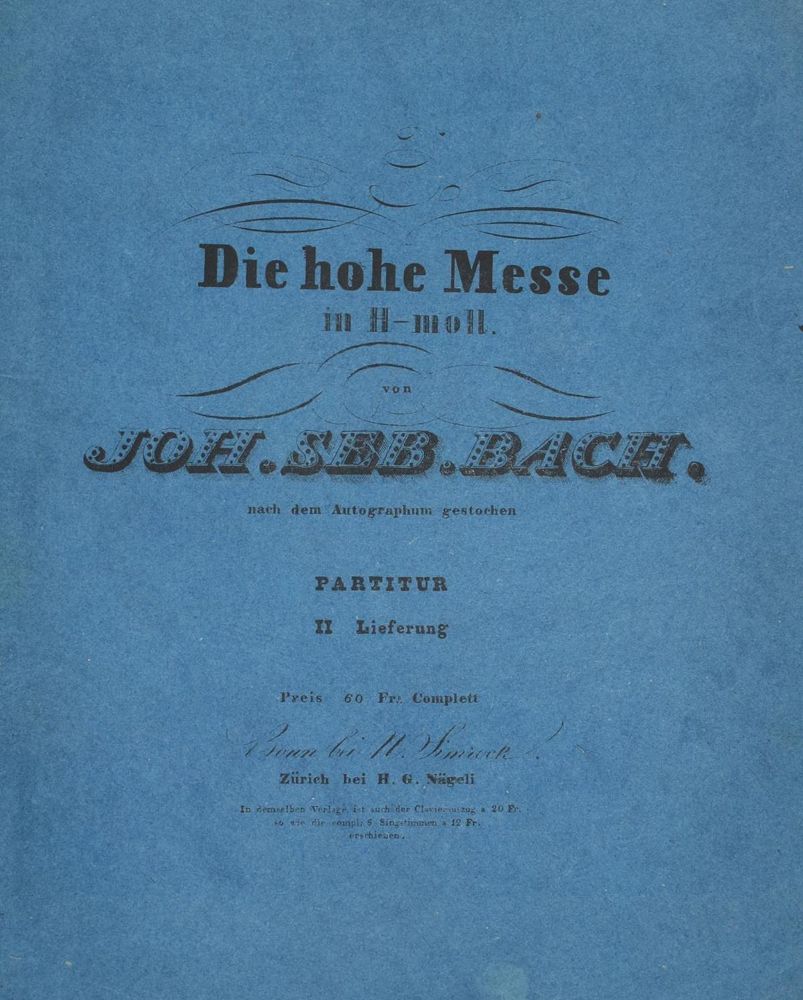Große Abbildung Nr.2: 143-473 Bach,J.S.: (Musik)