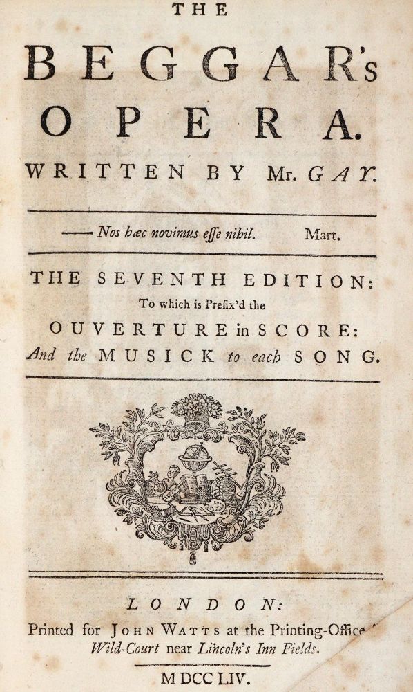 Große Abbildung Nr.1: 143-478 Gay,J.: (Musik)