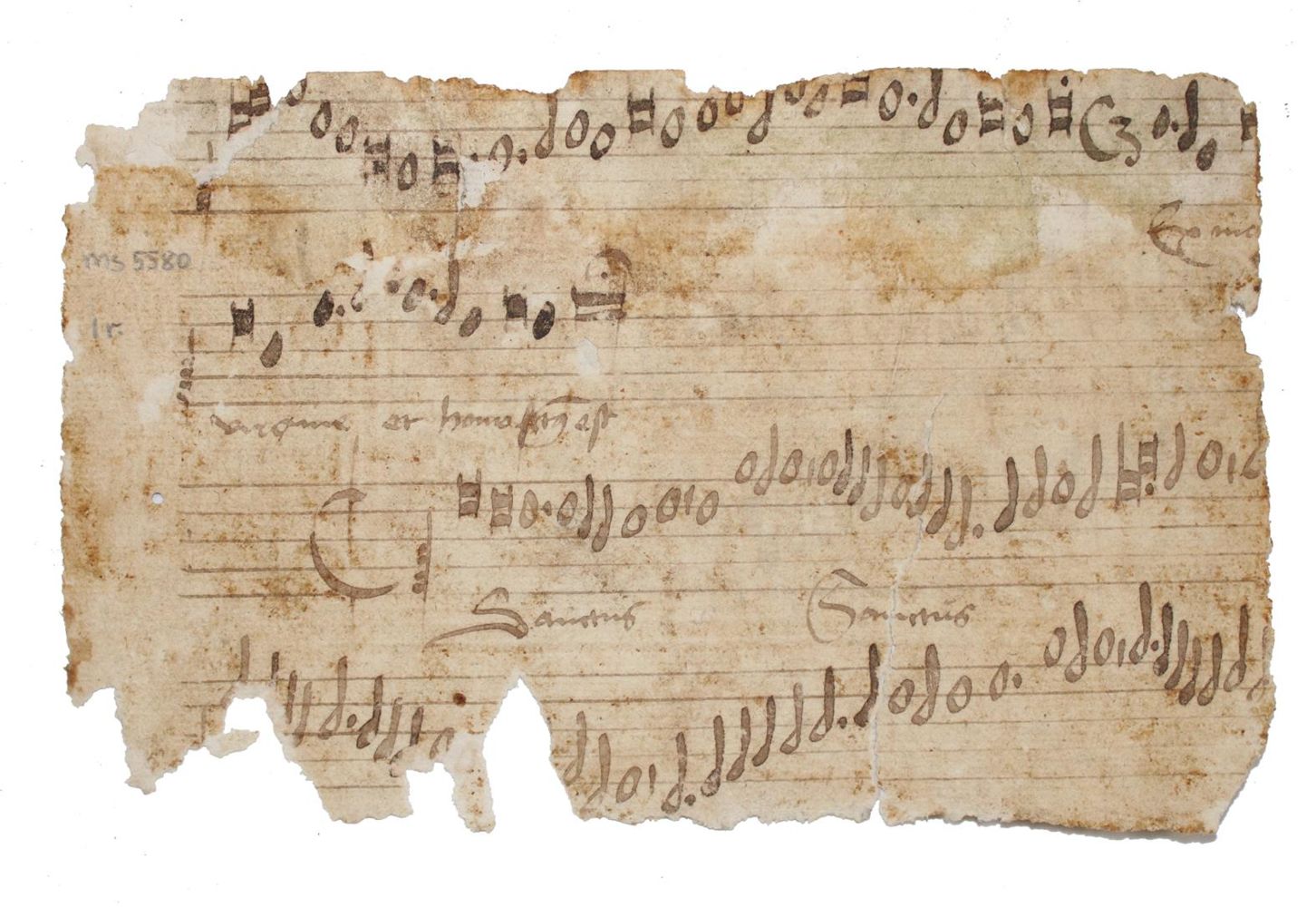Große Abbildung Nr.3: 143-480 Musikmanuskript.: (Musik, Handschriften)