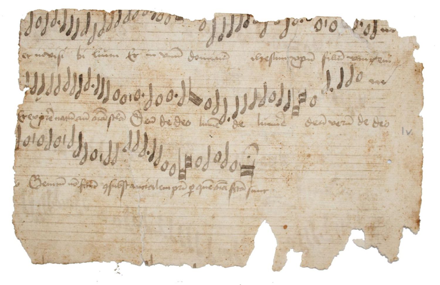 Große Abbildung Nr.4: 143-480 Musikmanuskript.: (Musik, Handschriften)