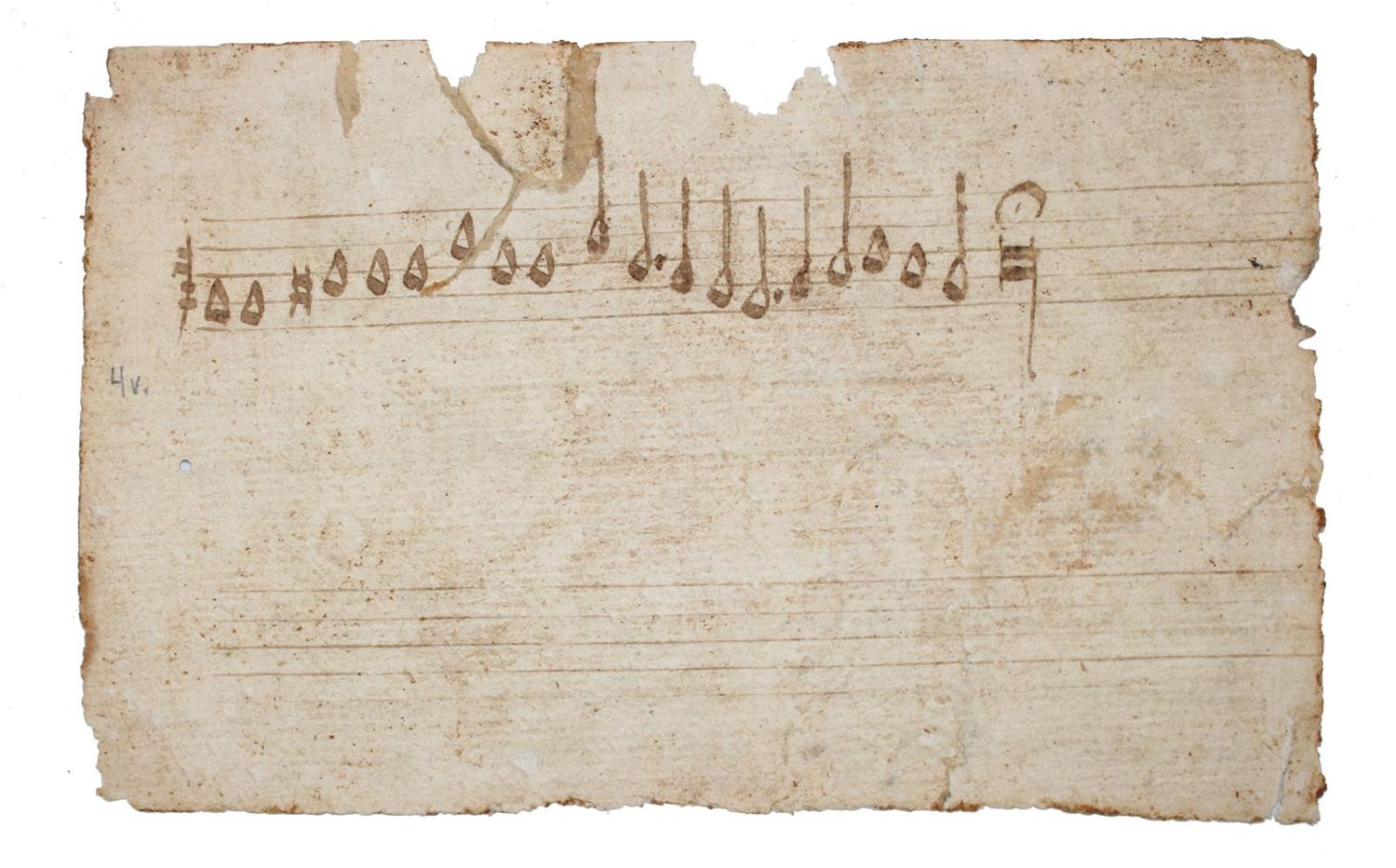 Große Abbildung Nr.7: 143-480 Musikmanuskript.: (Musik, Handschriften)