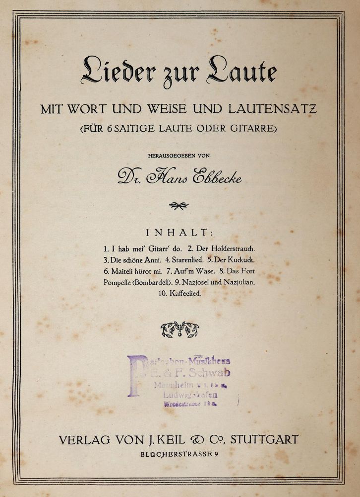 Große Abbildung Nr.1: 143-491 Romberg,A.: (Musik)