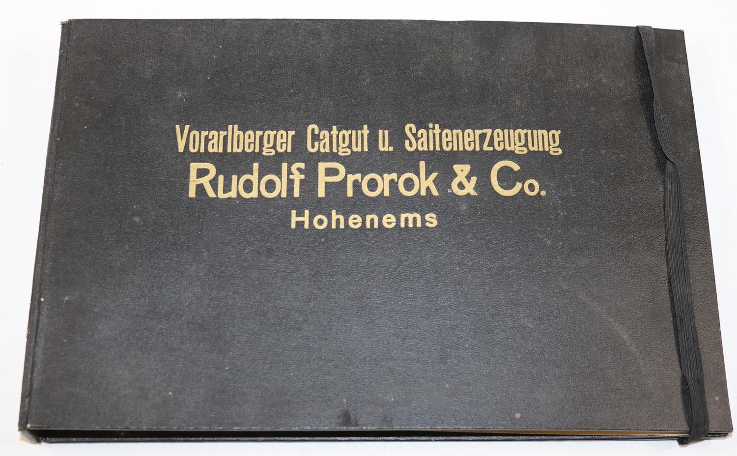 Große Abbildung Nr.3: 143-499 Vorarlberger Catgut u. Saitenerzeugung: (Musik)