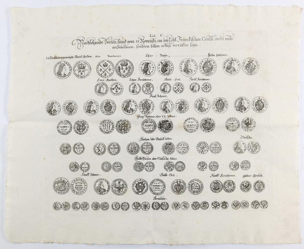 Große Abbildung Nr.2: 143-504 Münzwesen.: (Numismatik u. Siegelkunde, Medaillen)