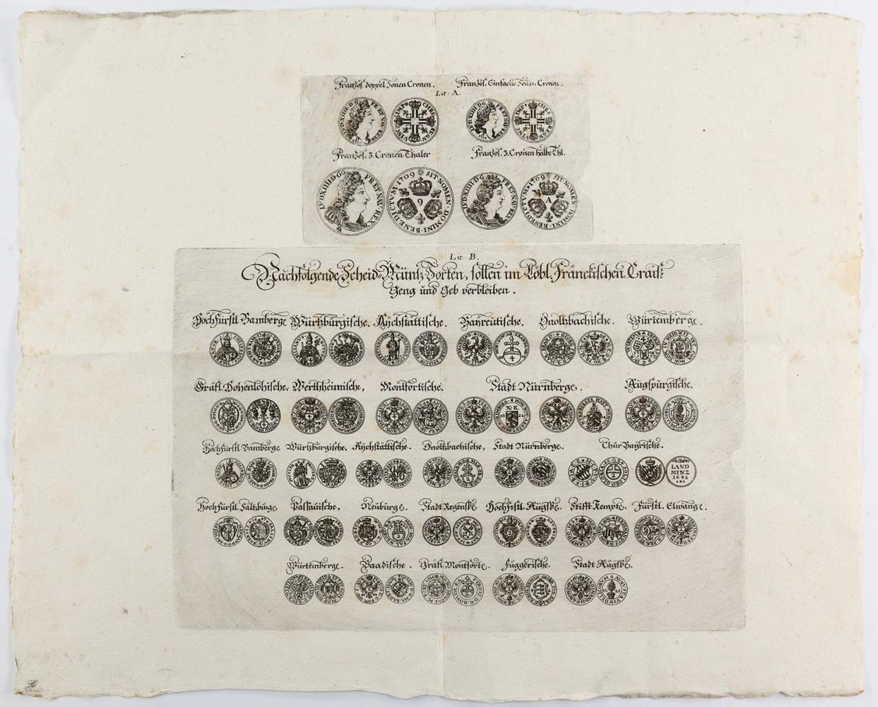Große Abbildung Nr.3: 143-504 Münzwesen.: (Numismatik u. Siegelkunde, Medaillen)