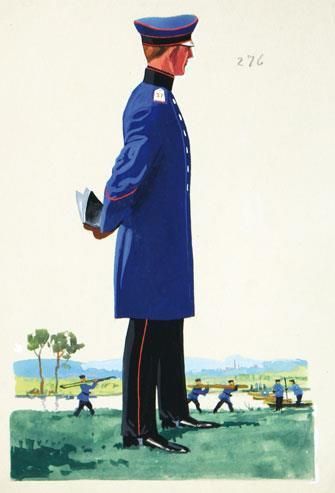 Große Abbildung Nr.5: 143-527 Uniformen: (Sammelbilderalben, Militaria)