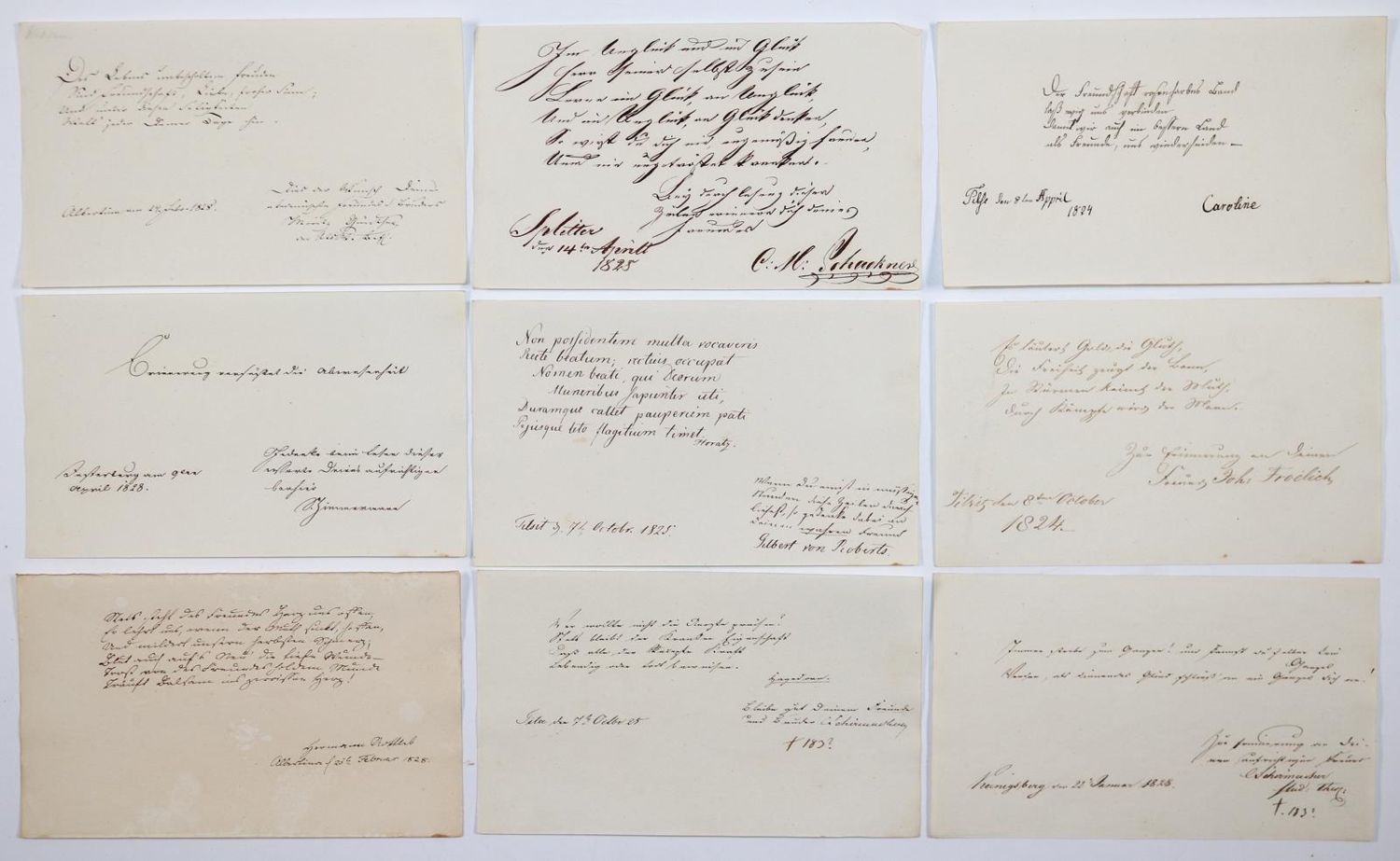 Große Abbildung Nr.212: 143-533 Album amicorum.: (Stammbücher)