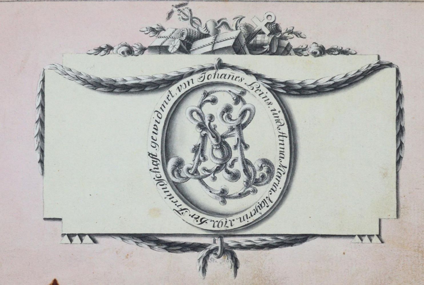 Große Abbildung Nr.8: 143-535 Stammbuch.: (Stammbücher)