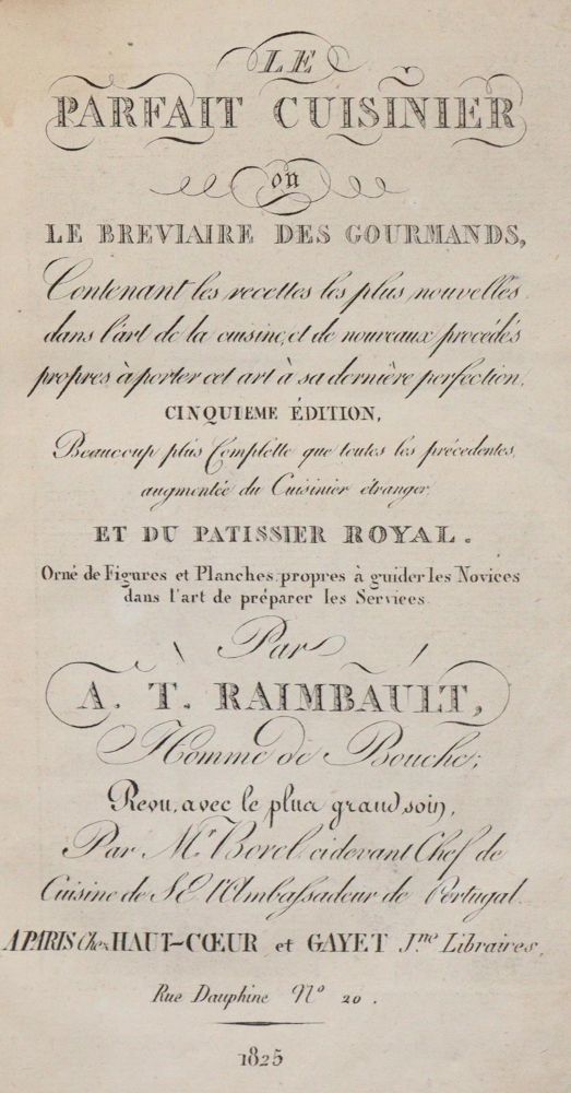Große Abbildung Nr.2: 143-570 Raimbault,A.T.: (Küche und Haushalt, Bäckerei und Konditorei)