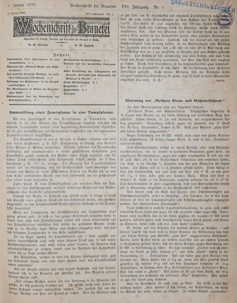Große Abbildung Nr.2: 143-592 Zeitschrift: (Küche und Haushalt, Getränke, Bier)