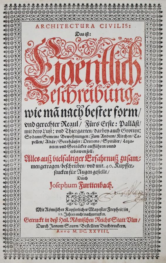 Große Abbildung Nr.1: 143-6 Furttenbach,J.: (Architektur)