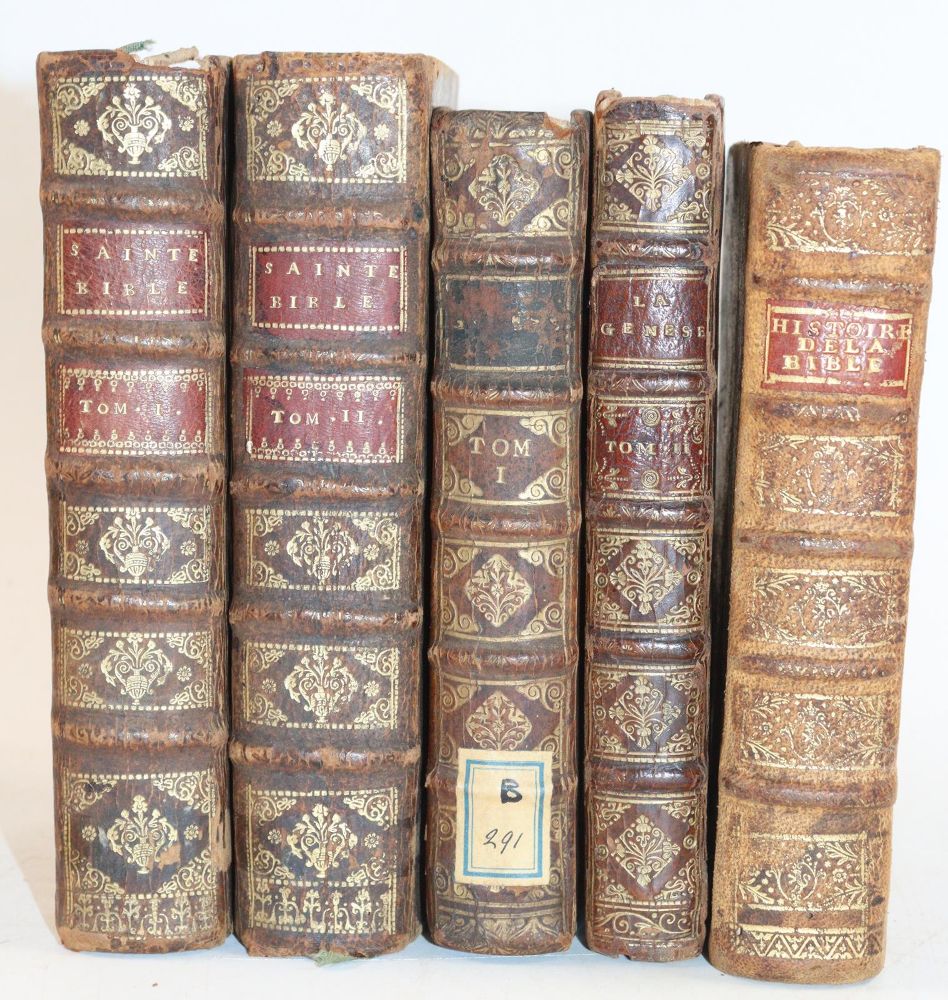 Große Abbildung Nr.2: 143-60 Royaumont (d.i. N.Fontaine).: (Bibeln)