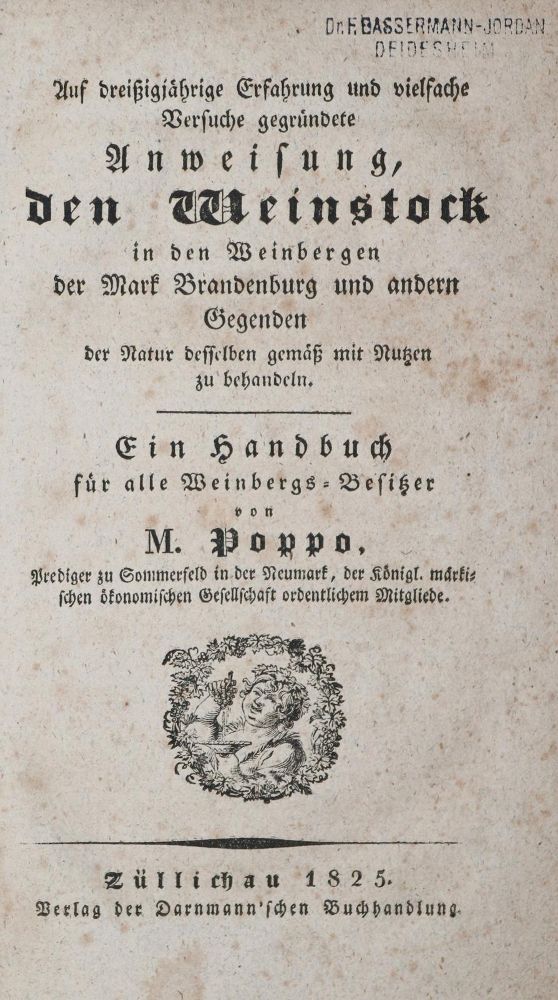 Große Abbildung Nr.1: 143-651 Poppo,M.: (Küche und Haushalt, Getränke, Wein)