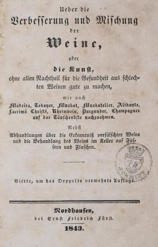 Große Abbildung Nr.1: 143-661 Über: (Küche und Haushalt, Getränke, Wein)